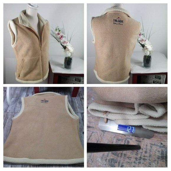 North End Filandia Vodka Sherpa Novelty Vest Med EZEM System All Climate Wear - Picture 9 of 15